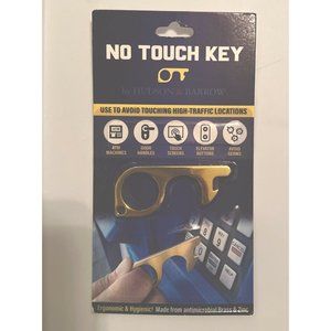 NO‎ TOUCH KEY By Hudson & Barrow Gold-Tone - NEW